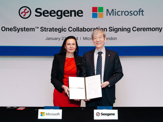 Seegene Microsoft collab