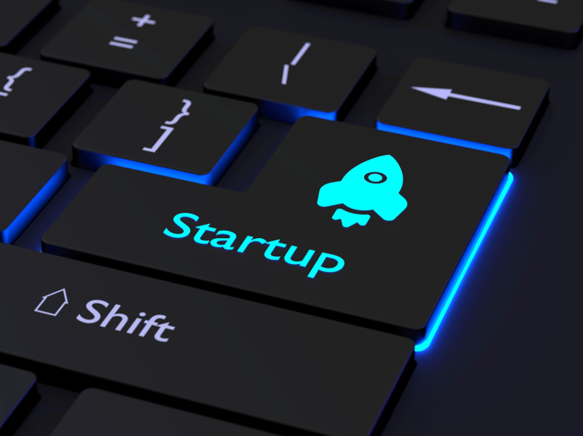 Startup key, rocket icon